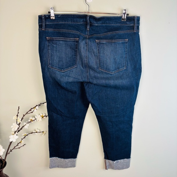 Loft Cuffed Hem Straight Jean Size 20 - Picture 3 of 4